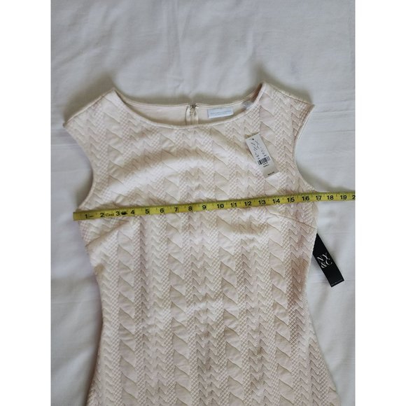 New York & Company Women's Stretch White Bodycon Sleeveless Dress Small/8 NWT - Picture 8 of 11